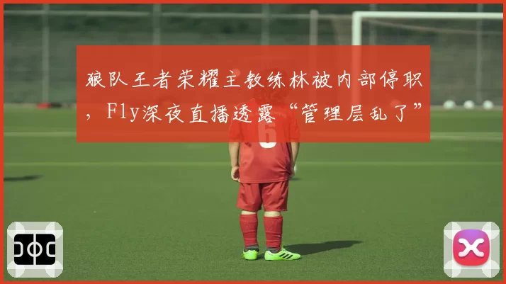狼队王者荣耀主教练林被内部停职,Fly深夜直播透露“管理层乱了”?