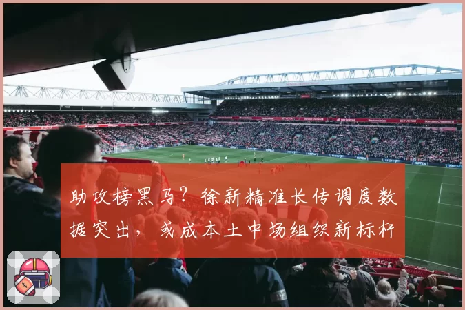 助攻榜黑马？徐新精准长传调度数据突出，或成本土中场组织新标杆